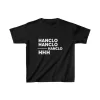 Luz&Pos Unisex Çocuk Baskılı T-shirt - Siyah