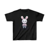 Luz&Pos Unisex Çocuk Baskılı T-shirt - Siyah