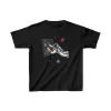 Luz&Pos Unisex Çocuk Baskılı T-shirt - Siyah