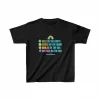 Luz&Pos Unisex Çocuk Baskılı T-shirt - Siyah