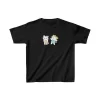 Luz&Pos Unisex Çocuk Baskılı T-shirt - Siyah