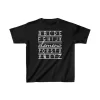 Luz&Pos Unisex Çocuk Baskılı T-shirt - Siyah