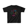 Luz&Pos Unisex Çocuk Baskılı T-shirt - Siyah
