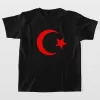 Luz&Pos Unisex Çocuk Baskılı T-shirt - Siyah