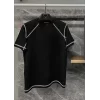 Unisex Karoyaka Dikişli Oversize T-Shirt - Siyah