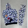 Unisex Pubg Bape X Shark Eşofman Takımı - Gri
