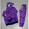 Unisex Pubg Bape X Shark Eşofman Takımı - Mor