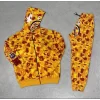 Unisex Pubg Bape X Shark Eşofman Takımı - Sarı