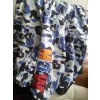 Luz&Pos Unisex Pubg Bape X Shark Hoodie - Gri