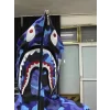 Luz&Pos Unisex Pubg Bape X Shark Hoodie - Mavi