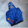 Luz&Pos Unisex Pubg Bape X Shark Hoodie - Mavi