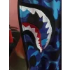 Luz&Pos Unisex Pubg Bape X Shark Hoodie - Mavi