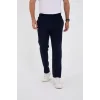 Unisex Üç İplik Basic Eşofman Özel Tasarım Pantolon - Lacivert