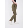 Unisex Üç İplik Basic Eşofman Pantolon - Hakİ
