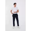 Luz&Pos Unisex Üç İplik Basic Eşofman Pantolon - Lacivert