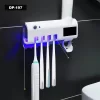 Uv Işıklı Otomotik Diş Macunu Sıkacağı Ve Diş Fırçası Tutacağı