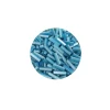 Uzun Boru Kesme Boncuk Çap 2mm Uzunluk 10 mm - 20 Gram - Açık Mavi Beyaz - BNC240