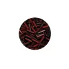 Uzun Boru Kesme Boncuk Çap 2mm Uzunluk 10 mm - 20 Gram - Kırmızı Siyah - BNC252