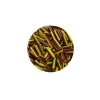 Uzun Boru Kesme Boncuk Çap 2mm Uzunluk 10 mm - 20 Gram - Koyu Kırmızı Sarı - BNC258