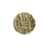 Uzun Boru Kesme Boncuk Çap 2mm Uzunluk 10 mm - 60 Gram - Şeffaf Bej - BNC276