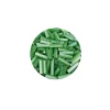 Uzun Boru Kesme Boncuk Çap 2mm Uzunluk 10 mm - 60 Gram - Yeşil Beyaz - BNC286