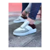 WG011 Beyaz Taba Erkek Casual Ayakkabı