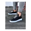 WG022 Siyah Erkek Casual Ayakkabı