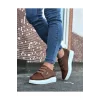 WG026 Taba Kalın Taban Casual Erkek Ayakkabı