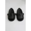 WG500 Köpekbalığı Siyah Unisex Tam Ortopedik Terlik Shark Slides