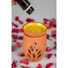Yaşam Çiçeği El Yapımı Çömlek Buhurdanlık Tütsülük