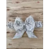 Luz&Pos Yenidoğan Gül Sedefli Duvaklı Taş Fiyonk Erkek Bebek Kumru Kundak Bebek Battaniyesi Lacivert