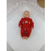 Luz&Pos Yenidoğan İpek Pamuklu İnci Lüks Kundak Bebek Battaniyesi Ekru