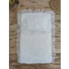 Luz&Pos Yenidoğan İzmir İncisi Tül İşlemeli Pamuklu Fiyonklu Kundaklı Lüks 3lü Alt Açma Seti Ekru