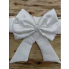Luz&Pos Yenidoğan Sahra Taç Lucky Baby Nakışlı Kumru Kundak Bebek Battaniyesi Ekru