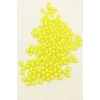 Yuvarlak Boncuk İçten Boncuklu Bileklik Çanta Boncuğu 8 mm 50 gr Sarı - BNC467
