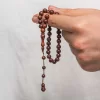 Luz&Pos Yuvarlak Kesim Kuka Tesbih