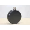 Yuvarlak Tekli Matara 5 Oz Siyah