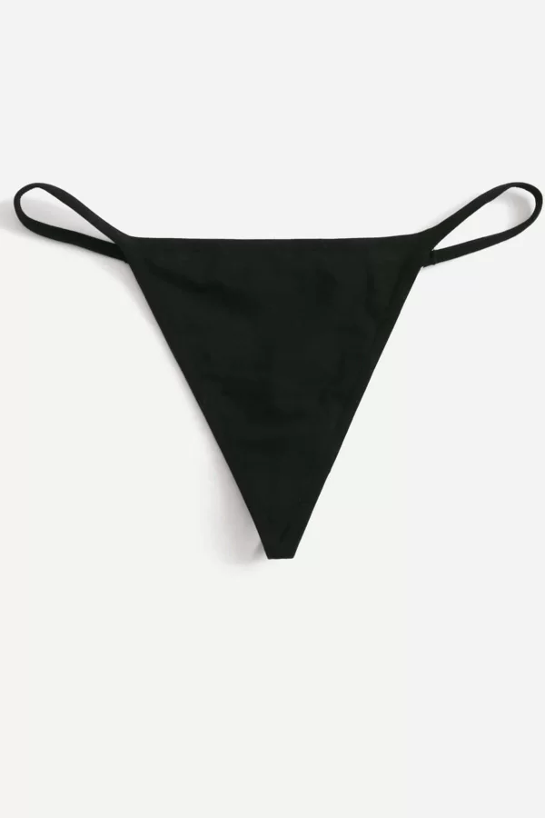 Arkası Sexy Yazılı Zincirli Fantezi Tanga Külot 81092