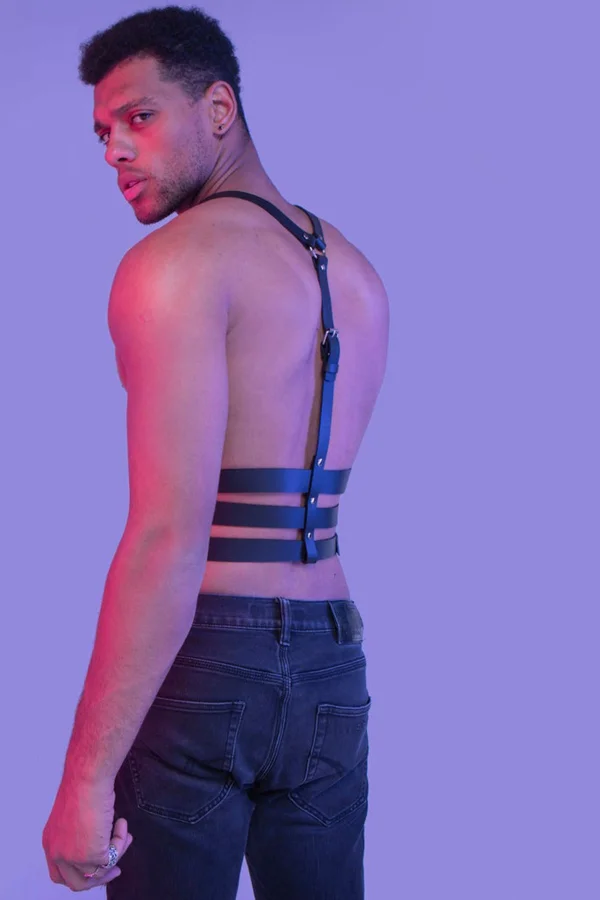 Askılı Erkek  Fantazi Harness Büstiyer 1160