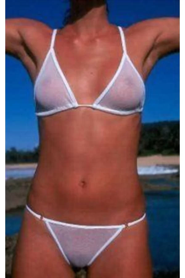 B060706 Transparan Bikini Takım