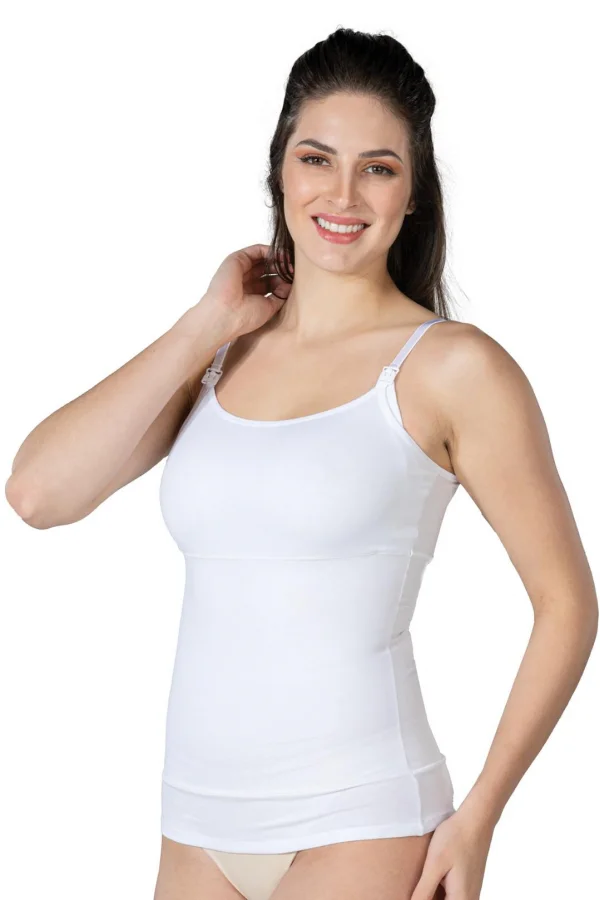 Beyaz Mı Emay 1402 Modal Cotton Emzirme Atlet Korse