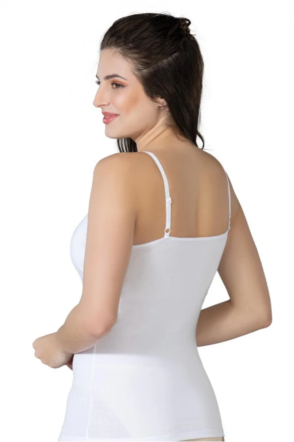 Beyaz Mı Emay 1412 Modal Cotton Kaplı Atlet