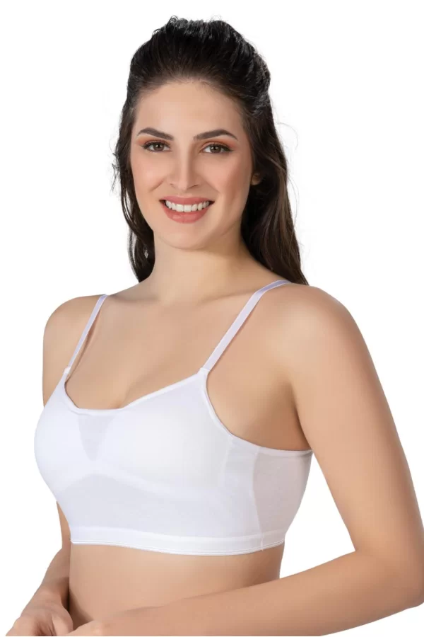 Beyaz Mı Emay 1423 Modal Cotton Kaplı Büstiyer
