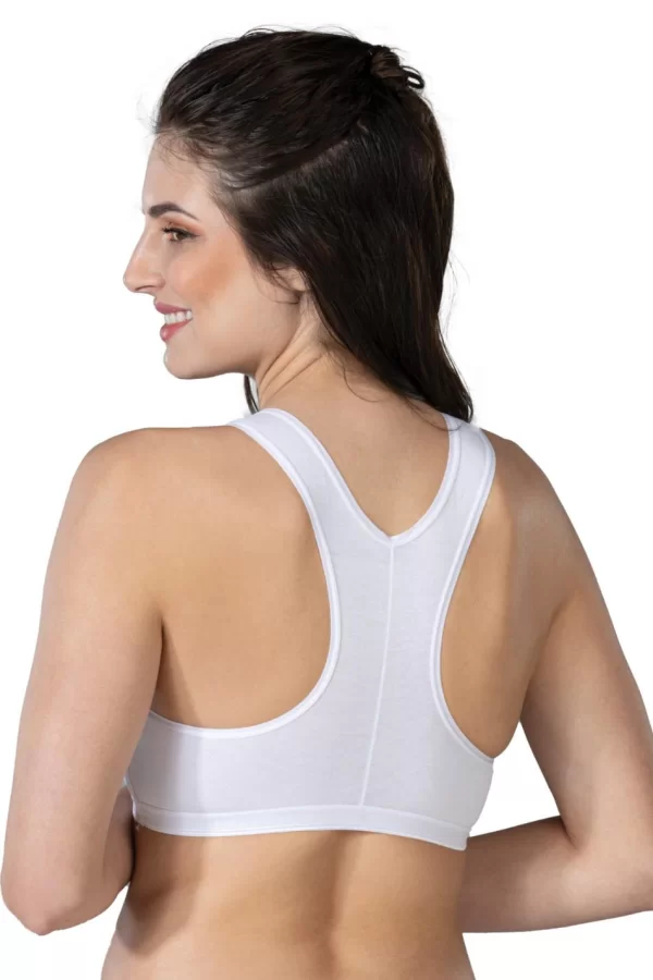 Beyaz Mı Emay 1424 Modal Cotton Sporcu Büstiyer