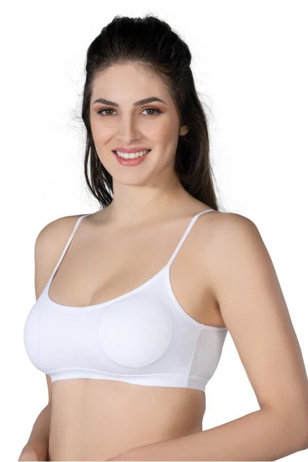 Beyaz Mı Emay 1425 Modal Cotton Pedli Büstiyer