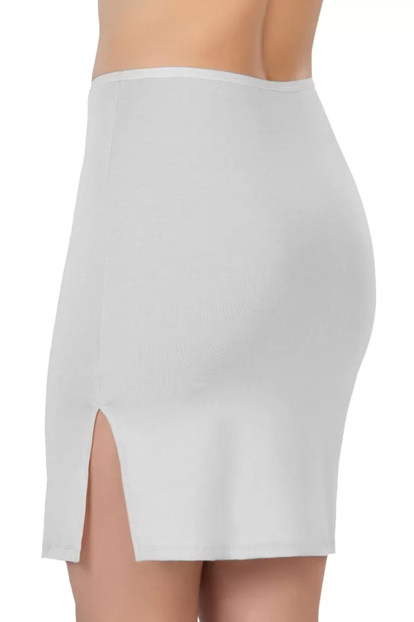 Beyaz Mı Emay 1438 Modal Cotton Midi Jupon