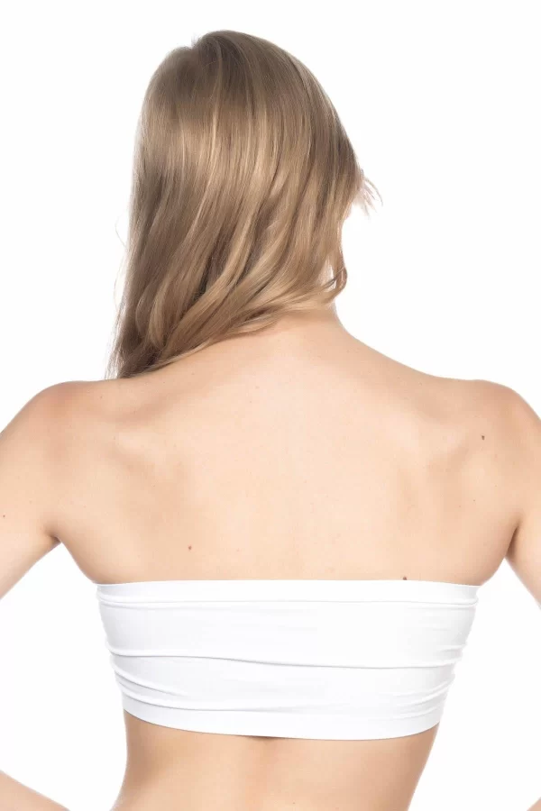 Beyaz Mı Emay 4002 Soft Straplez Büstiyer
