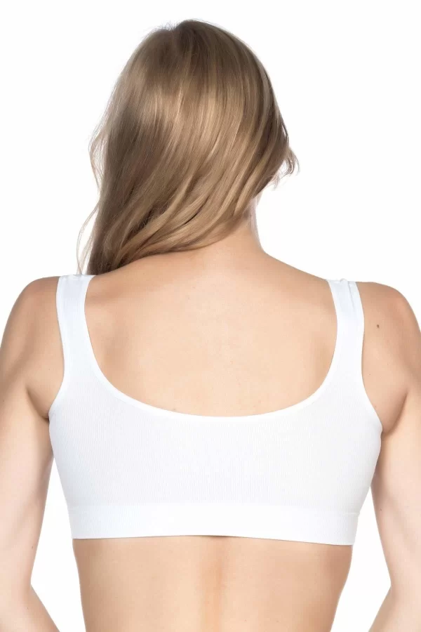 Beyaz Mı Emay 4005 Soft Kalın Askı Büstiyer