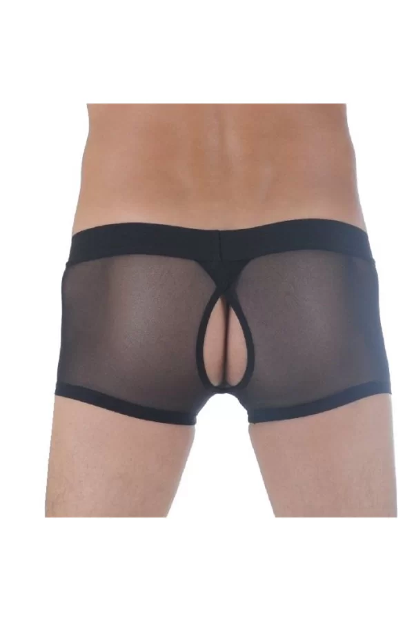 Br291121 Transparan Arkası Açık Mini Boxer