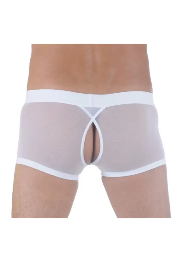 Br291122 Transparan Arkası Açık Mini Boxer